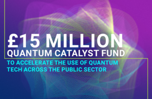 £15 million competition to accelerate use of quantum in Government thumbnail
